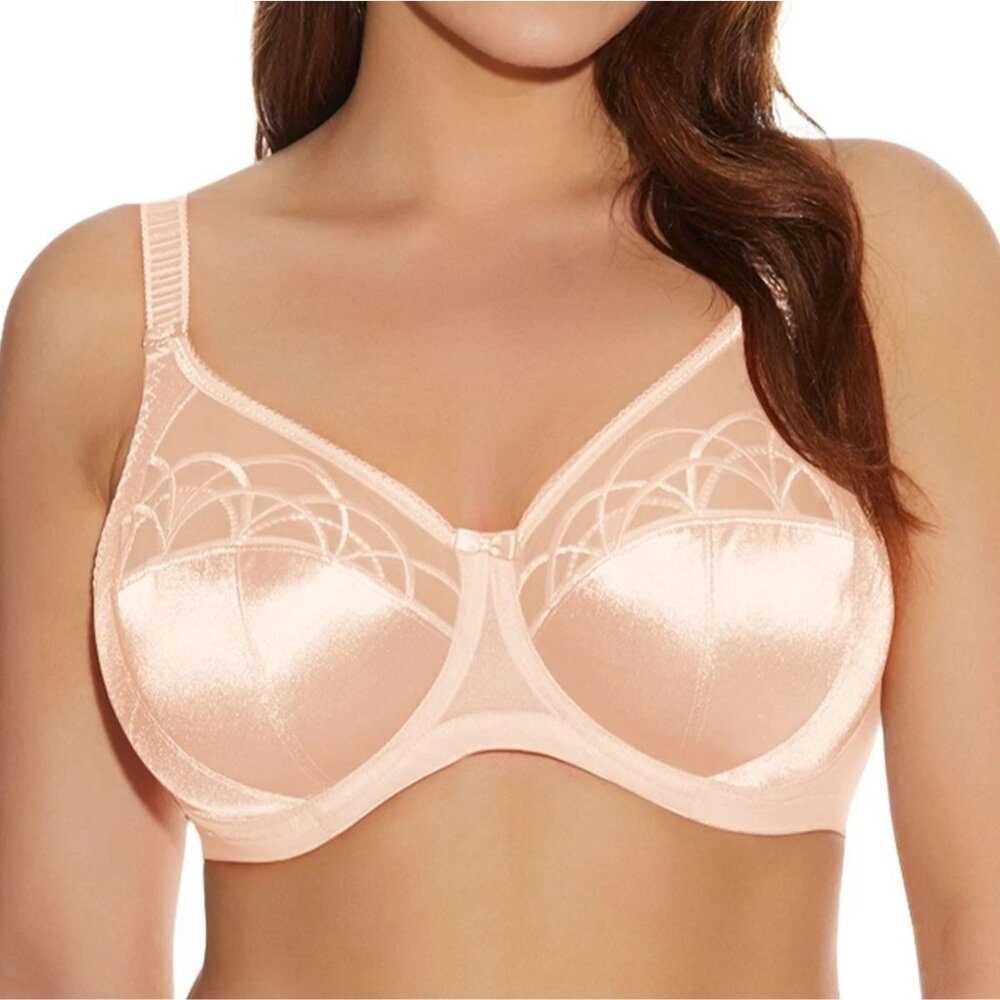 Elomi Cate Latte Full Cup Banded Bra EL4030LAE 42K US Neutral NEW
